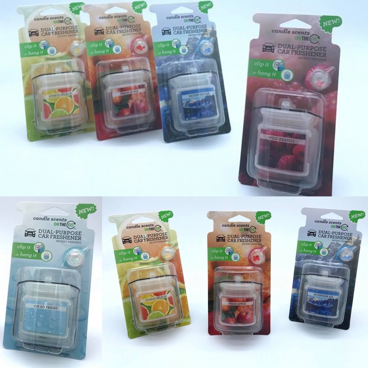 004 Tinh dầu sáp thơm Mỹ treo xe hơi ôtô