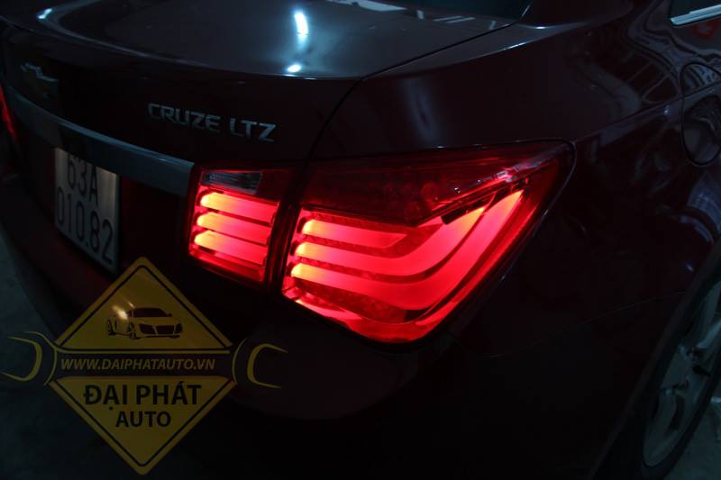 Mẫu độ đèn xe Chevrolet Cruze siêu đẹp