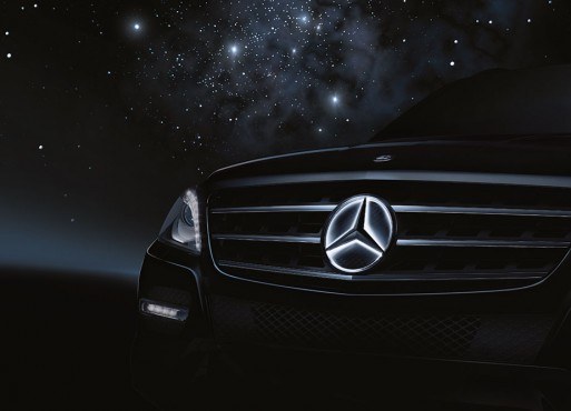 Độ logo đèn led xe ô tô Mercedes-Benz chuyên nghiệp giá rẻ tphcm