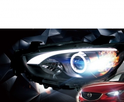 053 Cụm đèn bi xenon cho Mazda CX5