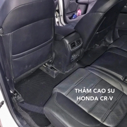 Thảm lót sàn cao su Honda CR-V 2019 đơn giản đẹp