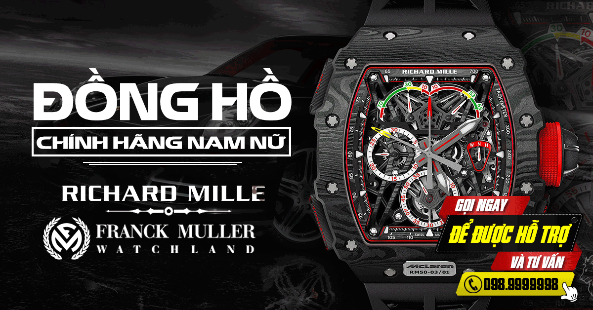 Giá bán Đồng hồ Franck Muller Richard Mille nam nữ chính hãng tốt nhất tại tphcm