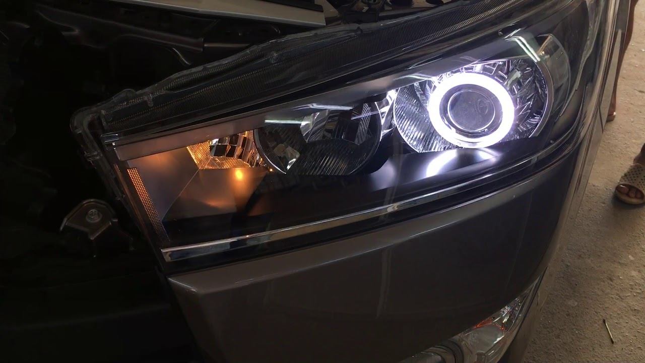 Cách lắp đèn xenon cho oto Toyota Innova có thật sự tối ưu?