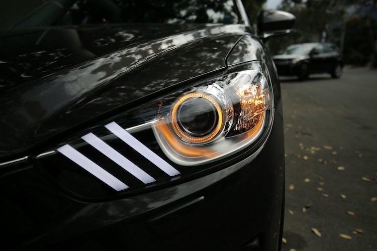 Độ đèn mustang xe hơi ô tô độc lạ rẻ tphcm