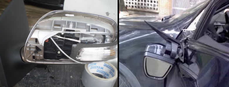 Vua lắp đặt gắn cáp bảo vệ gương kính chiếu hậu xe hơi ô tô giá rẻ tphcm