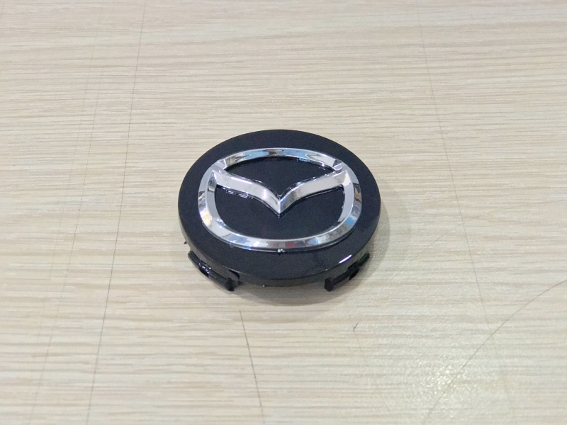 Logo đính kèm đá Mazda gắn vô lăng lái xe xe hơi kim loại tổng hợp thép ko rỉ cao cấp