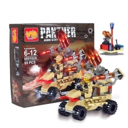 Bộ đồ chơi xếp hình nhựa Lego xe panther 028