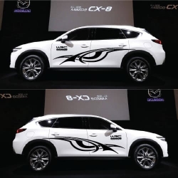Dán decal thiết kế cho xe ô tô Mazda CX-8 độc lạ