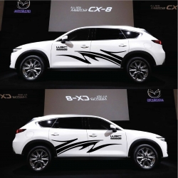 Dán tem thiết kế cho xe ô tô Mazda CX-8 mới