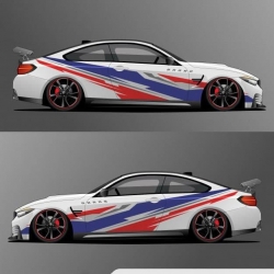Dán tem decal thiết kế cho xe ô tô BMW M4