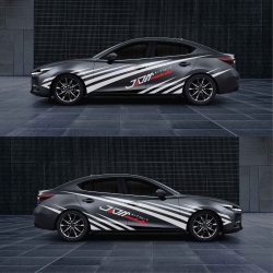 Dán tem decal thiết kế cho xe ô tô Mazda 6