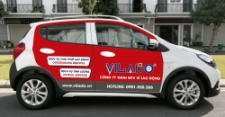 Decal thiết kế quảng cáo cho xe ô tô Vinfast Fadil 2019