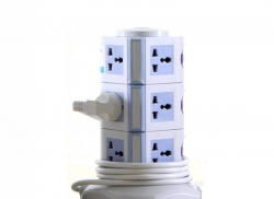 Ổ cắm 12 lỗ + usb 2.1A và 1A