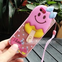 074 ốp iphone 6 plus hình kem cao cấp