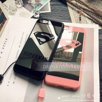 077 ốp iphone 6 superman mặt gương