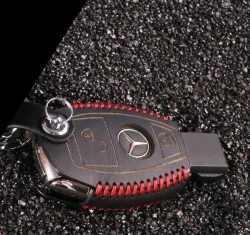 003 Bao da chìa khóa xe Mecedes cao cấp giá rẻ hcm
