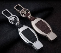 004 Bao da chìa khóa xe Mecedes cao cấp giá rẻ hcm
