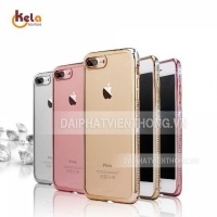 130 Silicon iphone 6 plus màu viền hột