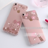 156 silicon iphone 6 plus trong hello kitty