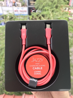Cáp Innostyle Jazzy USB-C 1.2M Lightning Orange (ICL120-tOR)